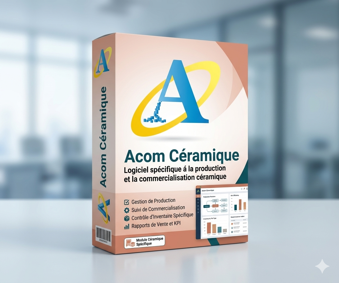Logiciel spécifique à la production et commercialisation céramique